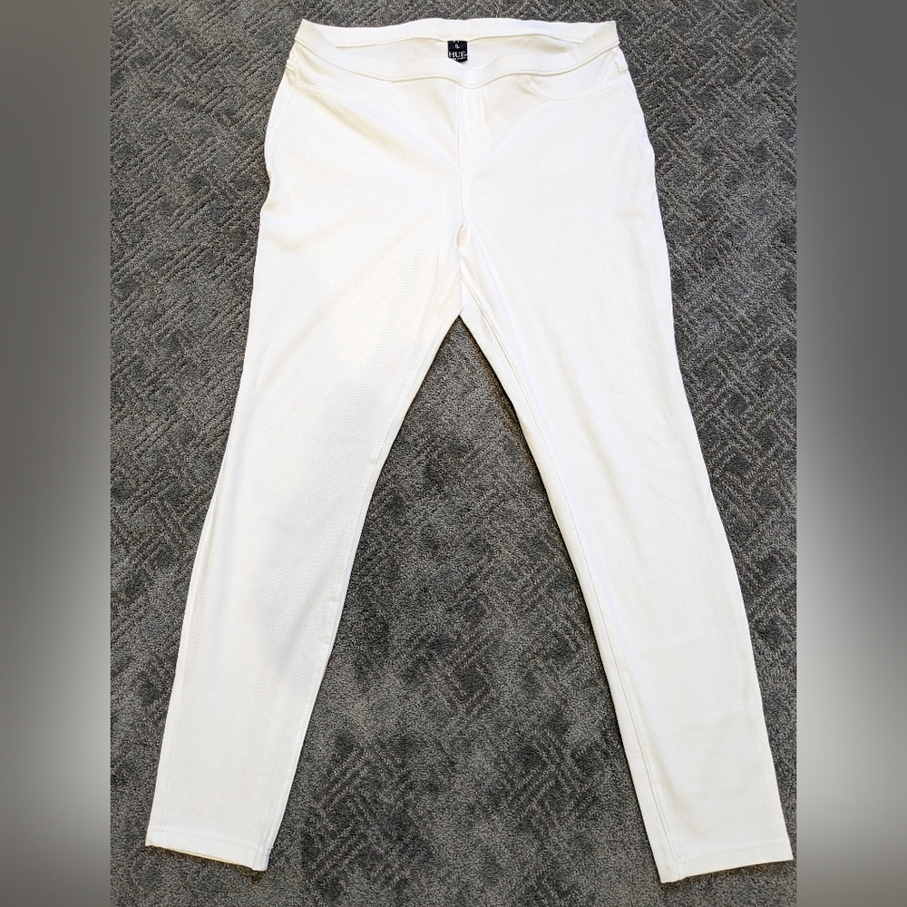 White denim jegging Size Large